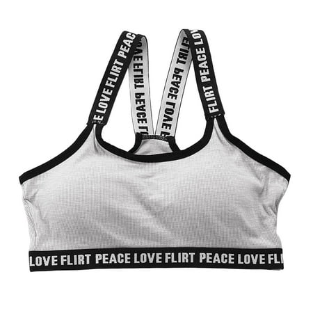 

Pedort Sports Bras For Women High Support Sports Bra for Women Criss-Cross Back Padded Strappy Sports Bras Medium Support Yoga Bra Grey One Size