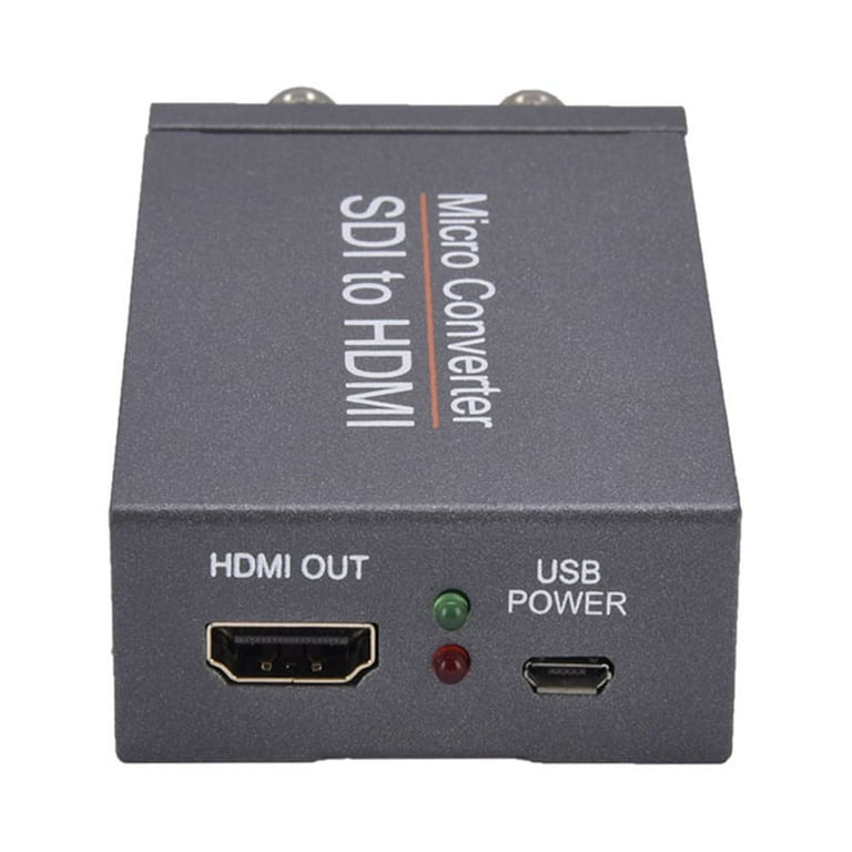 その他 Mini Converter HDMI to SDI 2 HDMI to SDI Converter, Audio Embedder 2 Way Converter With