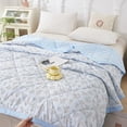 thumbnail image 1 of Apmemiss Back to School Essentials Clearance Summer Washed Conditioned Quilt Summer Cool Quilt Washable Thin Quilt Quilt Core Student Bedroom Dormitory Summer Quilt, 1 of 6