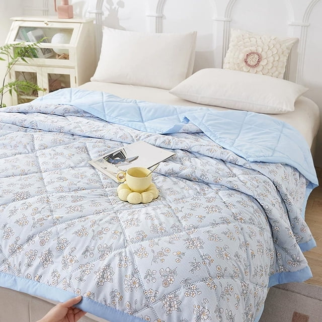 Apmemiss Back to School Essentials Clearance Summer Washed Conditioned Quilt Summer Cool Quilt Washable Thin Quilt Quilt Core Student Bedroom Dormitory Summer Quilt