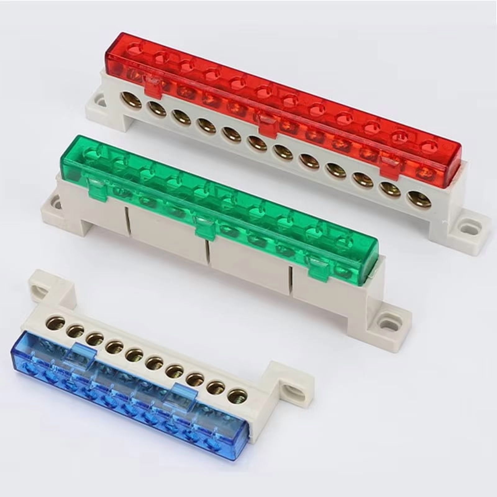 5Pcs Brass Terminals, Distribution Box Terminals, Dustproof Cable Connectors
