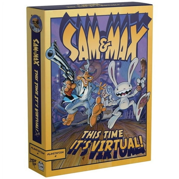 Sam and Max This Time Its Virtual Collectors Edition (PSVR) (Limited Run Games) (Playstation 4)