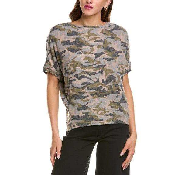 Michael Stars womens  Boat Neck Top, XXS