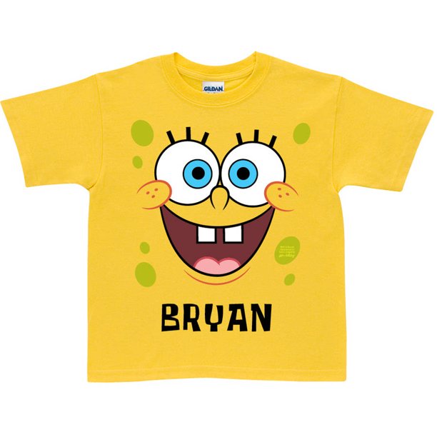 SpongeBob SquarePants Personalized SpongeBob SquarePants Face Toddler