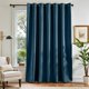 thumbnail image 1 of Cortina JINCHAN Opaca Texturizada de Lino 250x210 cm Azul, 1 of 9