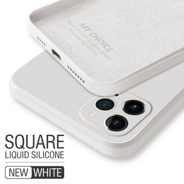 Funda cuadrada de silicona líquida para Samsung Galaxy S21 S20 S10 S9 S8 Plus A52 A72 A51 A71 A31 A50 A50S A21S M31 M51 Note 20 10 Tan Jianjun unisex