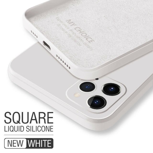 Funda de silicona líquida cuadrada Original para Xiaomi Redmi Note 10, 9, 8, 7 Pro, 9 S, Redmi K40, K20, 9A, Mi 11, 10T Pro, 9 SE, Poco F3 Fivean unisex
