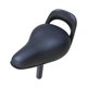 thumbnail image 4 of Sillín de bicicleta para niños, cojín de asiento suave y cómodo, accesorio profesional Negro, 4 of 9