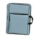 thumbnail image 4 of Estuche de cartera de arte, bolsa de arte para , bolsa de mano, bolsa de viaje para bocetos, mochila para artistas para llevar proyectos, cartel, Azul claro BLESIY Caso de la cartera de arte, 4 of 8