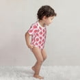thumbnail image 5 of Rocae Strawberries for Baby Climbing Clothes Soft Baby Romper for Active Infants Comfortable and Breathable Crawling Jumpsuit Unisex Baby Outfit 12 Months, 5 of 8