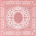 thumbnail image 1 of Ahgly Company Indoor Square Medallion Red Traditional Area Rugs, 7' Square, 1 of 4