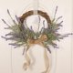 thumbnail image 1 of Corona de lavanda Fernando Flores artificial de 40 cm Decoración colgante para ventana, 1 of 8