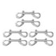 thumbnail image 1 of 3x Ganchos de gancho de doble extremo de 2 piezas Sostienen clips de seguridad para, 1 of 9