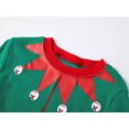 thumbnail image 3 of Kids Christmas Pajamas 100% Cotton Long Sleeve Toddler Xmas Pjs Childrens Christmas Jammies Clothes 8T, 3 of 7