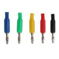thumbnail image 3 of Lantern Banana Plug, Diameter 4mm/0.2in 5 Color Banana Plug Brass PE Material  For Probe Test Leads, 3 of 8