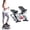 Gray, variant on Sunny Health & Fitness Twist Mini Stair Stepper with Resistance Bands, Full Body Cardio Workout, SF-S0979