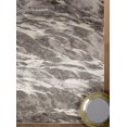 thumbnail image 2 of Erbanica 2'7" x 7'7" Modern Grey Tidal Rug, 2 of 5