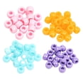 thumbnail image 4 of segolike 1200 Pcs Perles à Grand Trou Bricolage Perles en Forme de Baril Bracelets de Cheville Perles d'Artisanat, 4 of 9