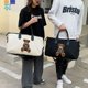 thumbnail image 2 of Bolsa De Viaje De Corta Distancia Para Hombres , Negocios Femenino , Gran Capacidad , Simple Con Posición De Zapato , Equipaje De Oso Gimnasio Impermeable, 2 of 4