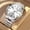 Steel strip with white background and silver edges, variant on Business men's quartz versatile digital quartz watch, large dial, luminous, waterproof, dual calendar, men's wristwatch for the elderly