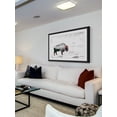 thumbnail image 3 of "Lost Buffalo" Framed Painting Print, 3 of 6