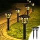 thumbnail image 2 of Luces solares para exteriores, luces de jardín diarias, focos impermeables, luces para exteriores para patio, control inteligente, lámpara solar para pradera, lámpara de jardín con enchufe., 2 of 8