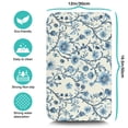 thumbnail image 5 of Washable Rubber Colorful Floral Dish Drying Mats for Kitchen Counter Home Large Coffee Bar Pad Accessories and Decor for Utensils Stemware 19.5''x12'', 5 of 7