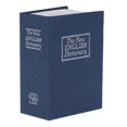 thumbnail image 2 of segolike Home Security Dictionary Diversion Book Safe with Key Lock - Full Size, Blue, 2 of 9