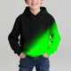 thumbnail image 1 of Sudadera con capucha para niño, con estampado de color, manga larga, informal, deportiva, con capucha, manga larga, sudadera con capucha, top con inserciones en los hombros, blusa de poliéster para ni, 1 of 7