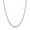 Silver, variant on Crucible Jewelry Men's Rounded Curb Chain Stainless Steel Necklace (5mm) - 24"