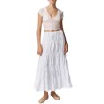 thumbnail image 1 of Mialoley T-Shirts Courts en Dentelle Florale pour Femmes Été Manches Courtes Basiques Décontractés pour Mode Urbaine, 1 of 6