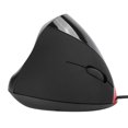 thumbnail image 1 of Souris Verticale Optique - JSY12-CWU - Ergonomique - Filaire - Rechargeable - Noir ABS, 1 of 4