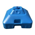 thumbnail image 1 of Base de Support de Parasol Remplissable Base de Parasol de Patio Support de Poteau pour Pelouse Terrasse Bleu, 1 of 9