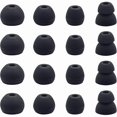 thumbnail image 1 of wonima11 Ear Tips Compatible with Beats Flex, Replacement Ear Buds Ear Cap Ear Plug Eartips for Beat s Flex Wireless Earbuds, 8 Pairs, Black, 1 of 1