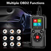 OBD2 Scanner, Car Code Reader, Auto Diagnostic Tool for Check Engine Light, Car Scanner for All Vehicles since 1996, Black