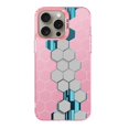 thumbnail image 1 of Iphone 15 Series Fashion White Honeycomb Building Block Imd Silicone Phone Case,iPhone 14 Pro Max, 1 of 7