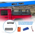 thumbnail image 3 of Molle Panel for Universal,Multifunctional Side Panels,Mount Anything 2mm steel Construction, 3 of 5