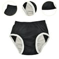 thumbnail image 6 of TOOYFUL Adults Diaper Cover Incontinence Leakproof Pants Soft Adults Incontinence Underwear for Long Time Driving Overnight Emergency Black L, 6 of 9