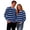 Dark Blue@GC@, variant on CONZONE Carnival Men's T-Shirts Short Sleeve T Shirts for Men Casual Crew Neck Striped Lightweight Tees Soft Cozy Athletic Tops