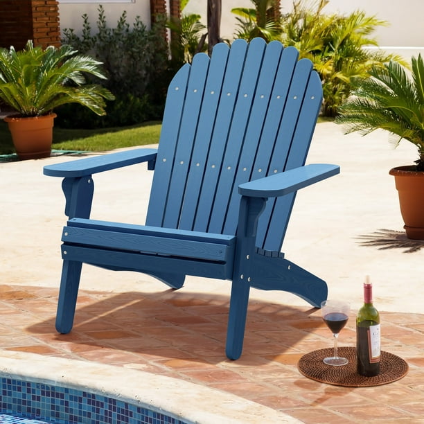 YITAHOME Adirondack Chair Weather Resistant Poly Resin Fire Pits Chair