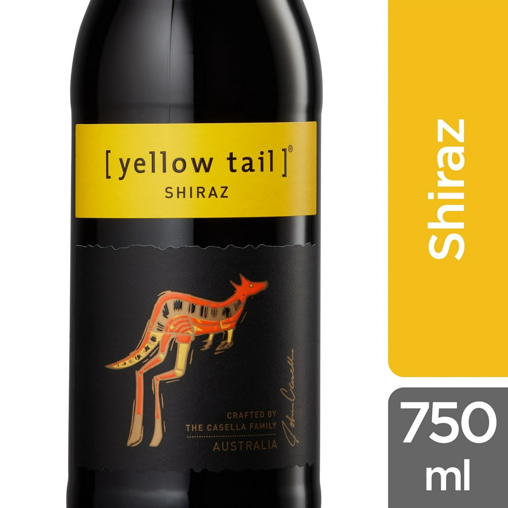Yellow Tail Shiraz Wine, 750 ml
