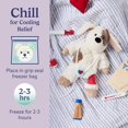 thumbnail image 6 of warmies 13” Puppy Stuffed Animal, Microwavable Heated Plushies and Weighted Soft Plush Toys, 6 of 7
