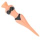 thumbnail image 3 of 6pcs PE Plastic Golf Tees Beauty Bikini Shape Durable Training Practice Tool Accessories, 3 of 5
