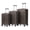 Brown, variant on ABS Spinner Wheel Luggage, Carry on Suitcase with TSA Combination Lock