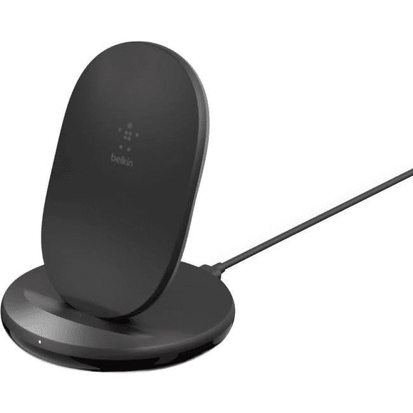 Refurbished Belkin 81062979 Boost Charge Wireless charging stand + AC power adapter - 15 Watt - Fast Charge - black