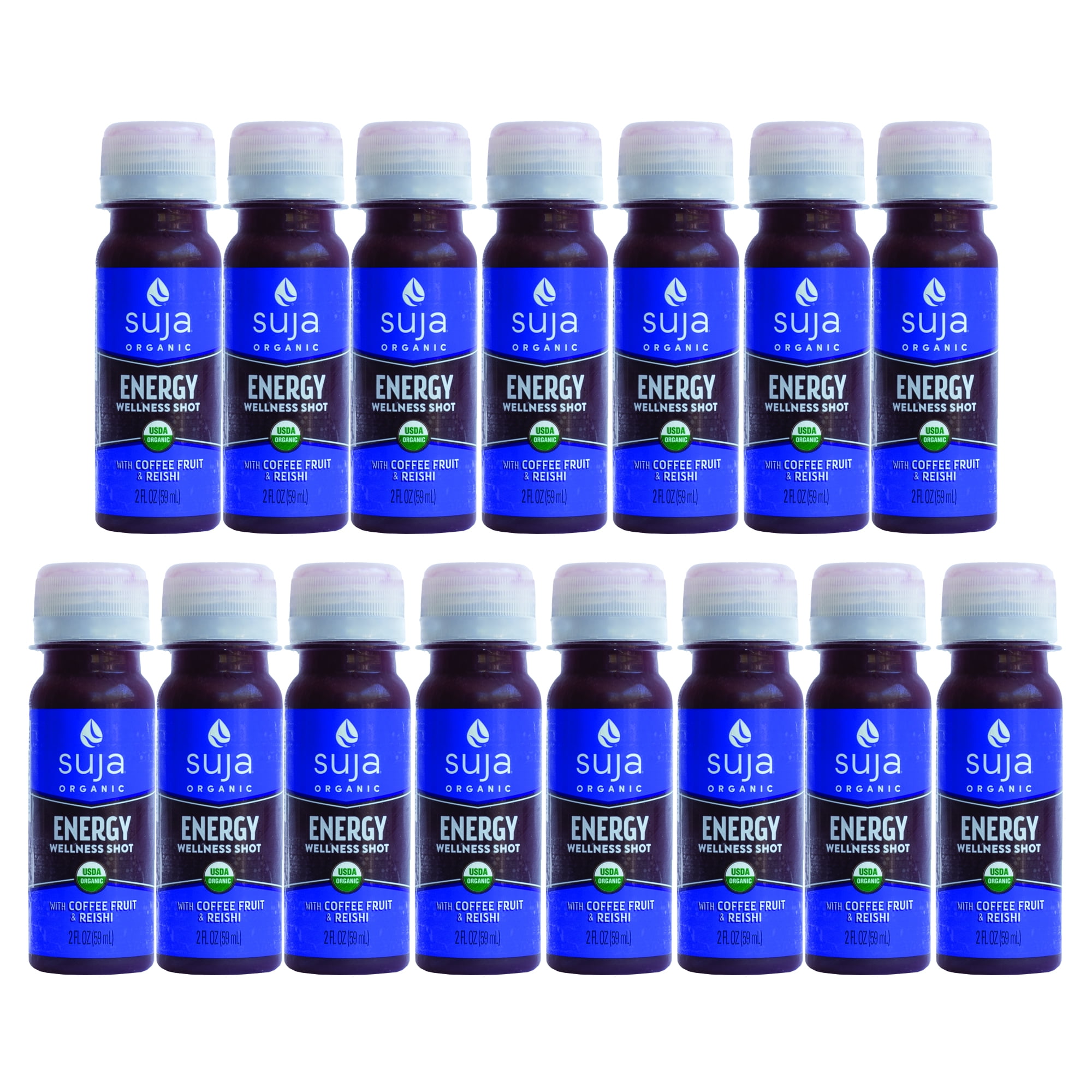 Suja Energy Shot with Coffeeberry and Reishi, Organic Juice, 2 Oz, 15