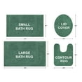 thumbnail image 6 of Mainstays Performance Recycled Polyester Bath Rug 20x34" Green Sage, 6 of 11