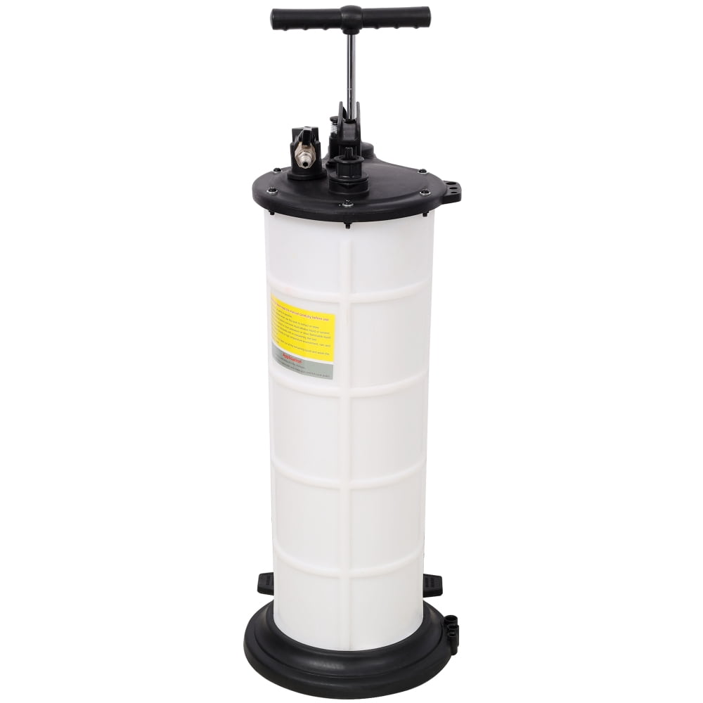 9L Dual-Mode Oil Extractor - Pneumatic & Manual Fluid Evacuator - for Automotive Oil Changes & Maintenance