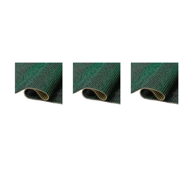 Toystoory Cinta de diamantes de imitación de cristal accesorios de ropa pegatina con aspecto brillante suministros para el hogar verde oscuro 6 pegamento verde oscuro 6 pegamento termofusible 3piezas Toystoory CBP223877