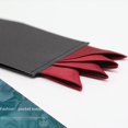 thumbnail image 3 of Toalla de bolsillo para hombre, accesorio de negocios, traje de boda, novio, pañuelo cuadrado de color sólido, toalla de pecho, 3 of 6